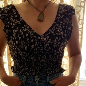 Cropped blouse